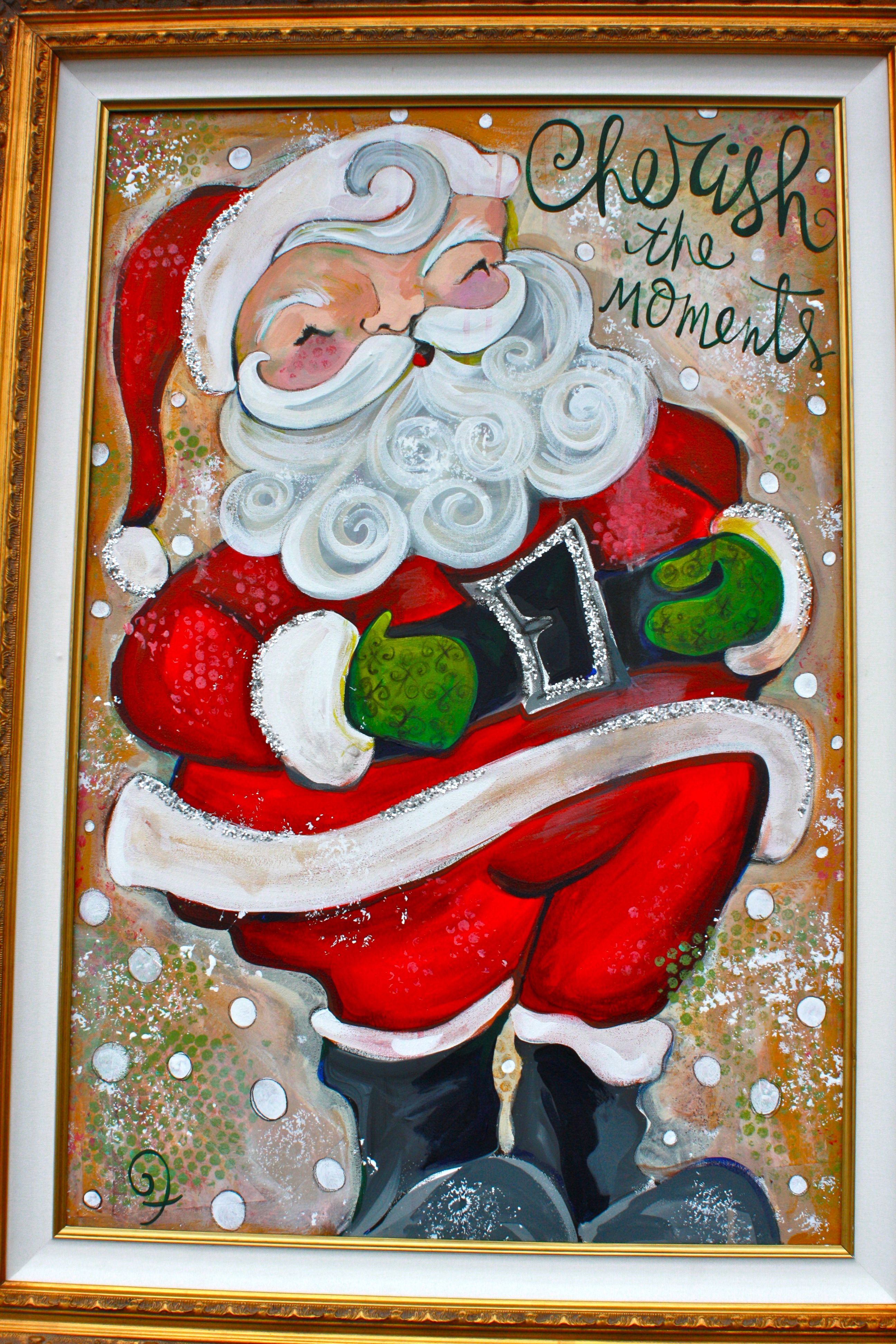 2592x3888 On The 5th Day Of Lisa Frost Studio Christmas - Christmas Day Painting