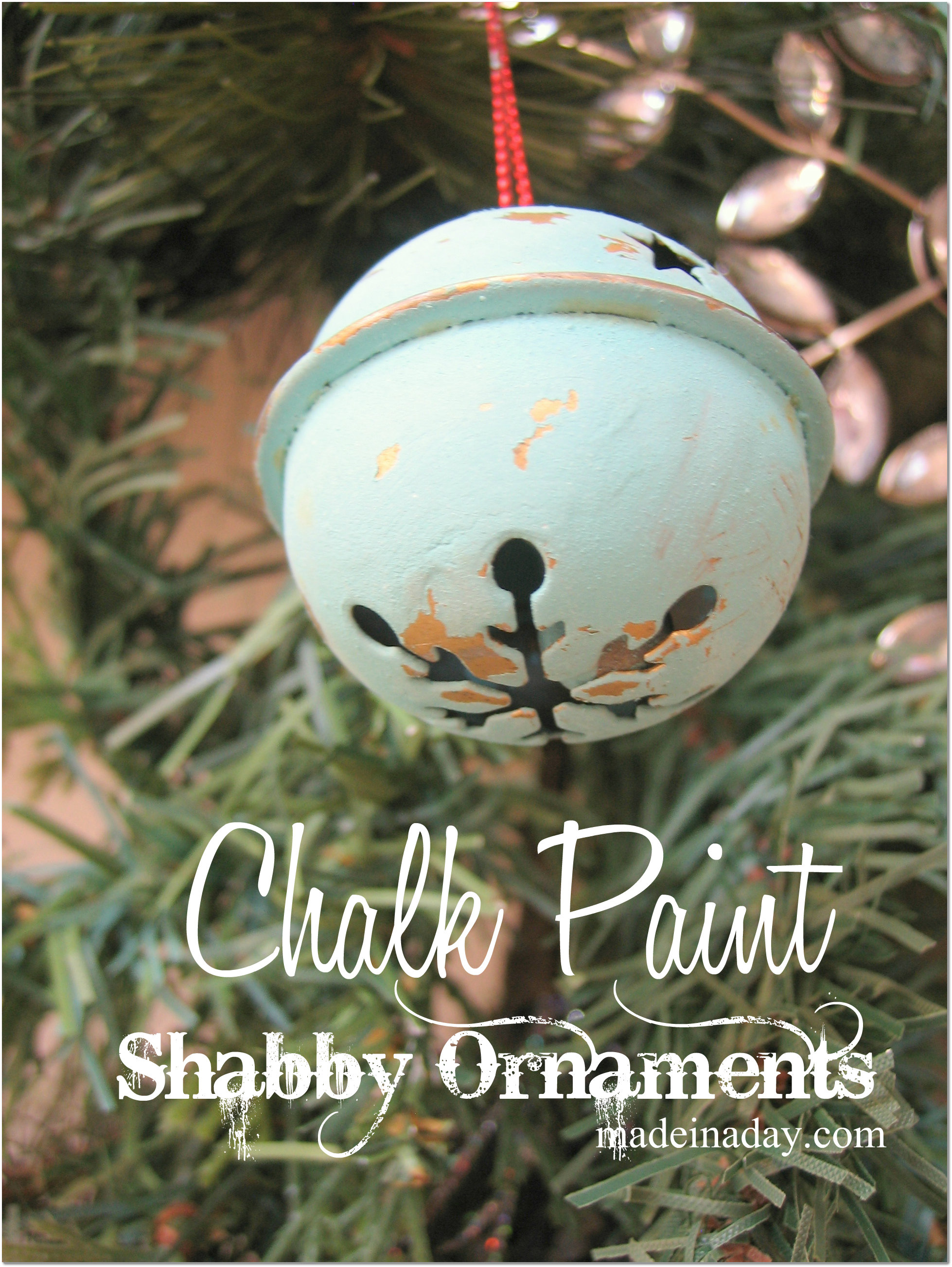 1958x2606 Shabby Chalk Paint Ornaments - Christmas Decorations Painting