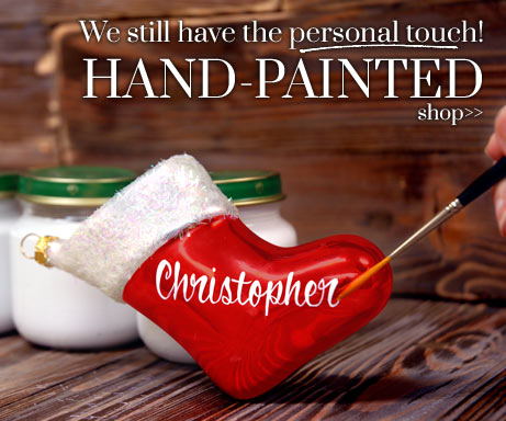 461x384 Beautiful Hand Painted Personalized Christmas Ornaments Amp Gifts - Christmas Decorations Painting