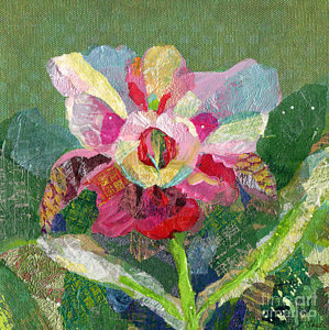 299x300 Christmas Flower Paintings Fine Art America - Christmas Flower Painting