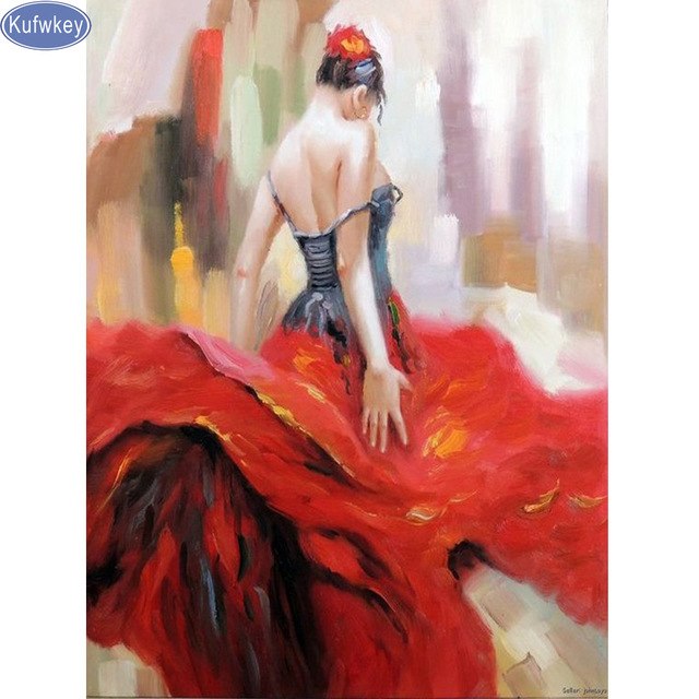 640x640 Full,diamond Embroidery,5d,diy,diamond Painting Christmas,girl,3d - Christmas Girl Painting