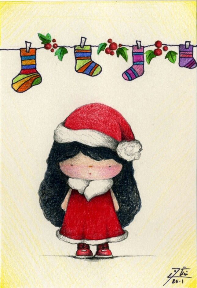 645x941 16 Best Painting Postal Card Images On Painting, Angel - Christmas Girl Painting