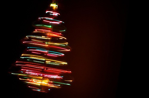 500x332 25 Wonderful Christmas Light Painting Images - Christmas Lights Painting