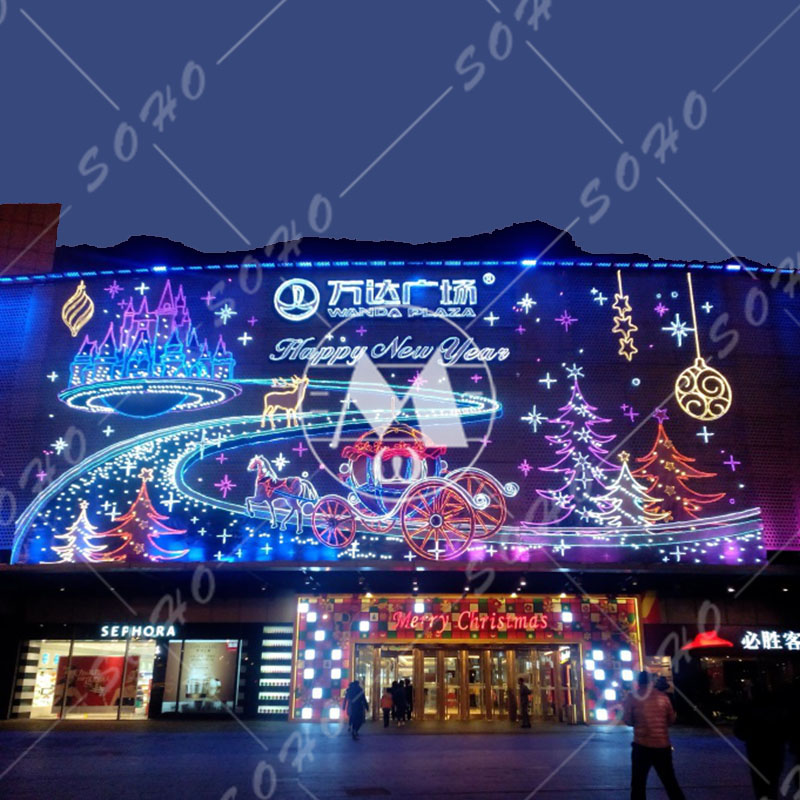 800x800 Buy Search Dutch Hotel Mall Stores Decorative Festive Christmas - Christmas Lights Painting