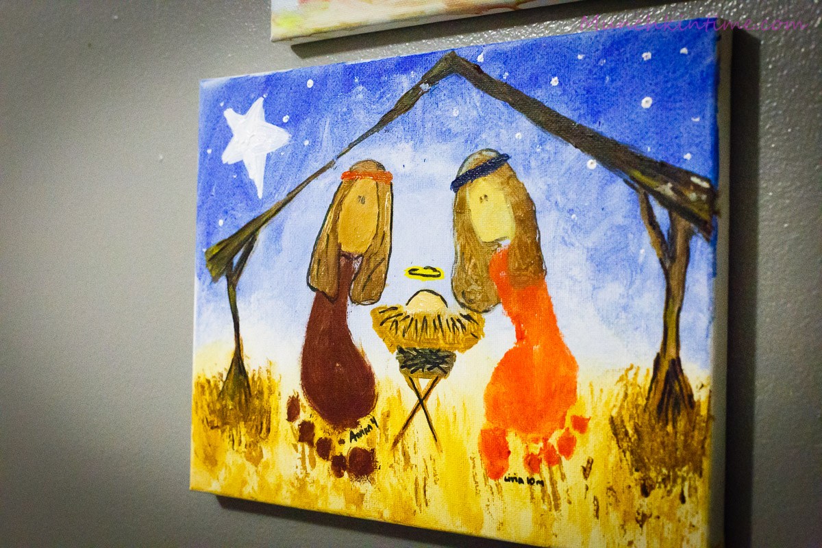 1200x800 Easy Christmas Nativity Craft - Christmas Manger Painting