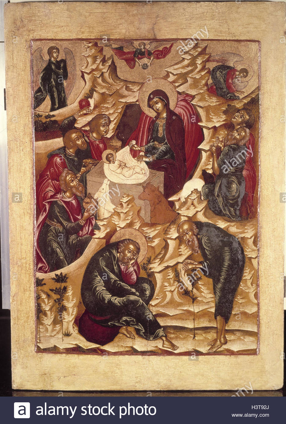 937x1390 Holy Picture, Holy Family, Christmas, Manger, Creche, Tradition - Christmas Manger Painting