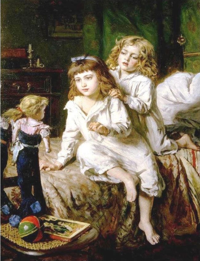 650x850 57 Best Around The Christmas Tree Images On Xmas - Christmas Morning Painting