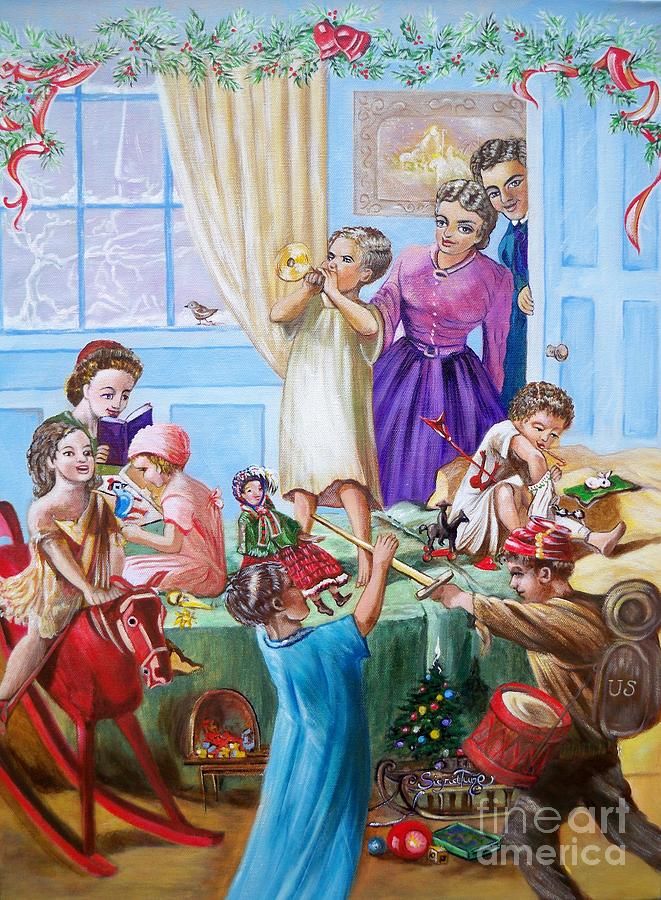 661x900 Medium Large 5413 - Christmas Morning Painting