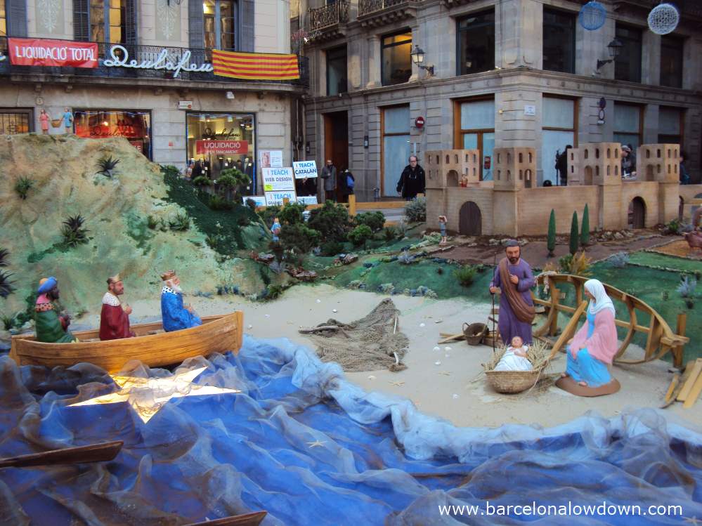 999x749 Where To See Christmas Nativity Scenes In Barcelona - Christmas Nativity Painting