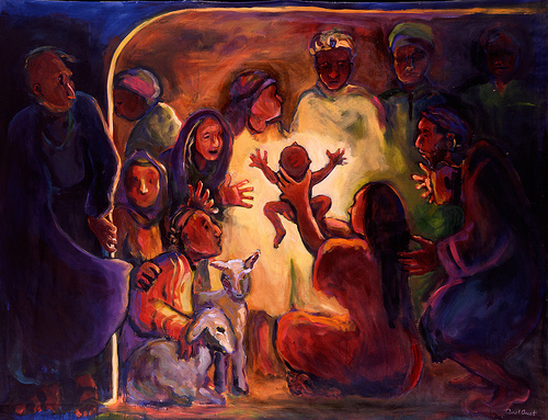 500x383 Artway.eu - Christmas Nativity Painting