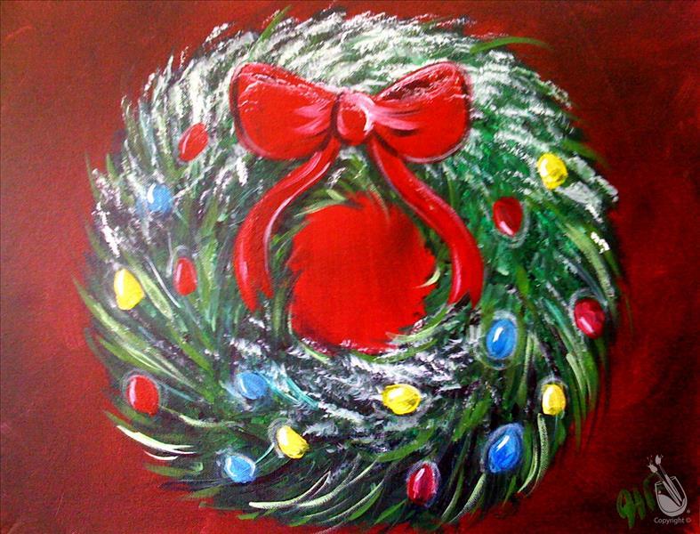 787x600 Auburn Senior Center Coffee And Canvas - Christmas Ornament Painting On Canvas