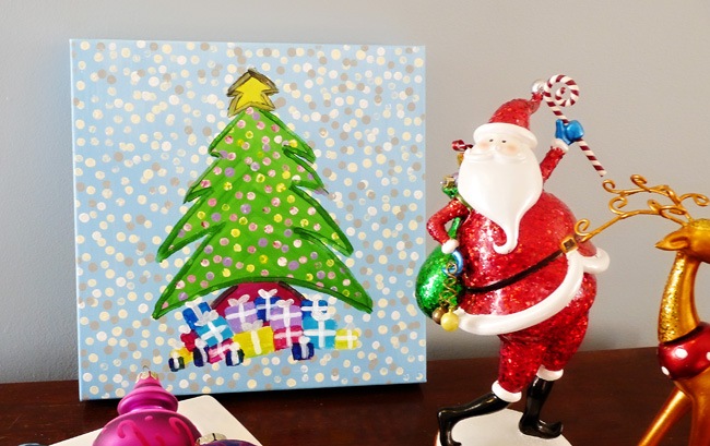 650x409 Our Lake Lifediy Projects Archives - Christmas Painting For Kids