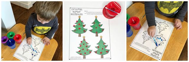 640x213 Preschool And Kindergarten Christmas Printables And Activities - Christmas Painting For Kindergarten