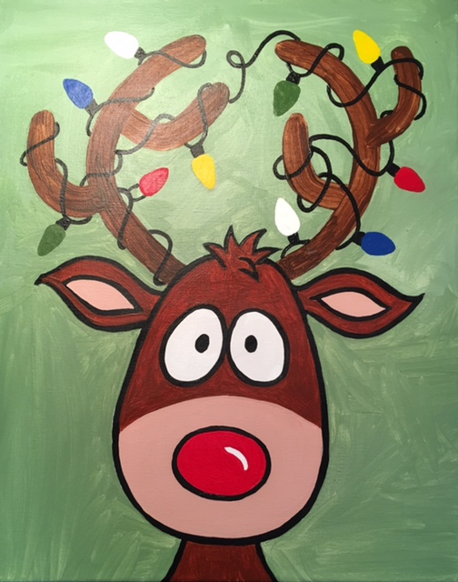 504x640 Paint Craze Kids Winter Paint Party - Christmas Painting Games