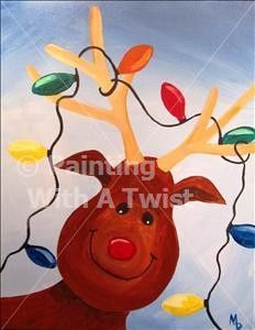 232x300 Santa's Workshop I Reindeer Games - Christmas Painting Games
