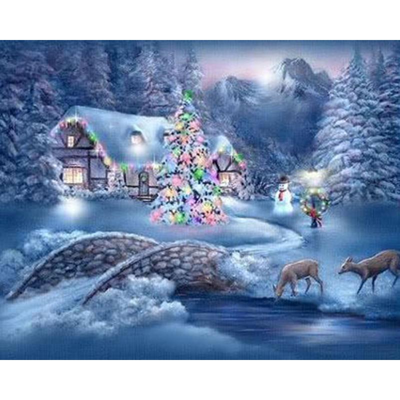 Christmas Painting Images