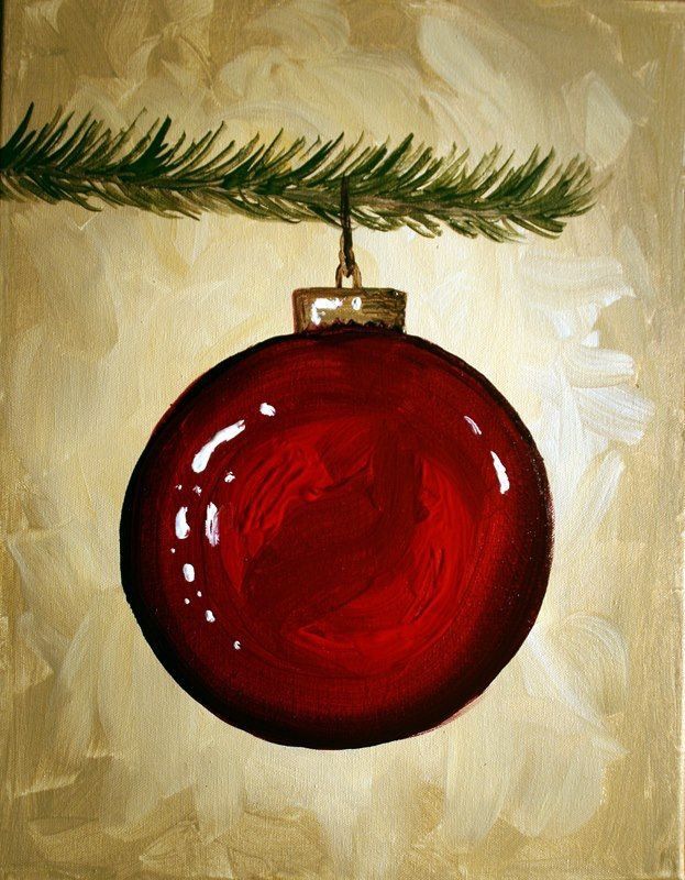 623x800 Pin By Jamie Patterson On Ideas Paintings, Canvases - Christmas Painting On Canvas