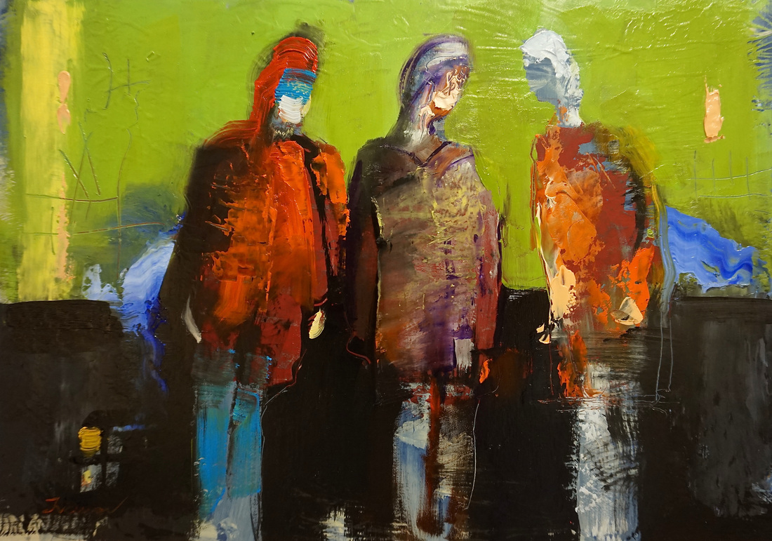 1100x771 Collection New Christmas Presents. New And Fresh Paintings Online - Christmas Painting Online