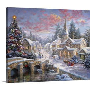 310x310 Christmas Wall Art Amp Paintings You'Ll Love Wayfair - Christmas Painting Pictures
