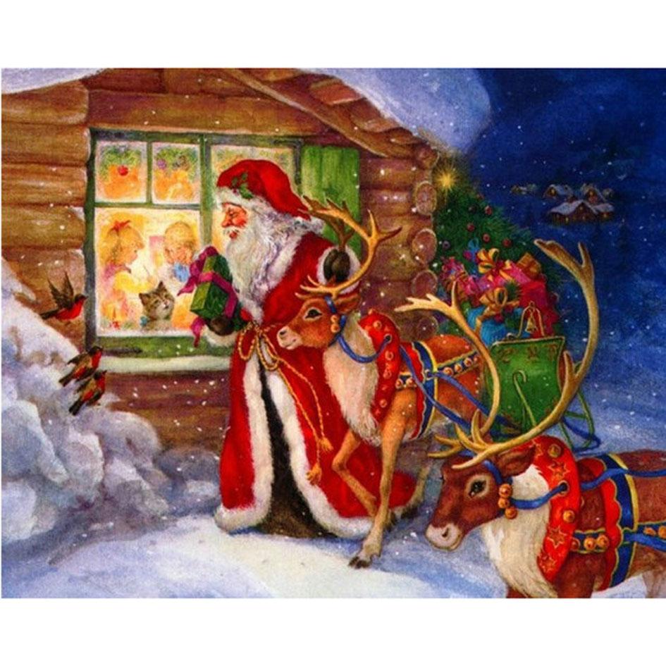 Christmas Present Painting