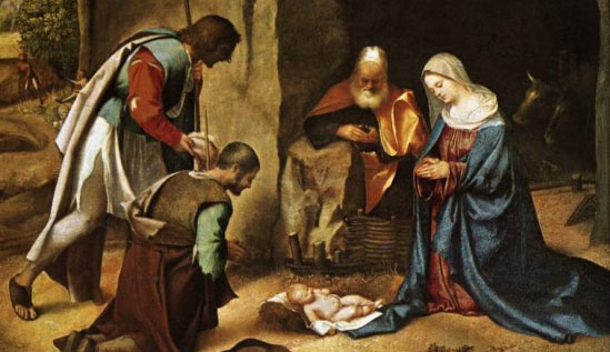 549x317 Holiday Diversity Bodhi Day, Ashura, Yule, Litha, Kwanzaa, Zarath - Christmas Religious Painting