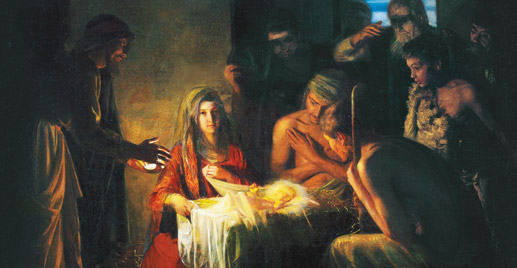 517x268 How To See The Christ In Christmas - Christmas Religious Painting