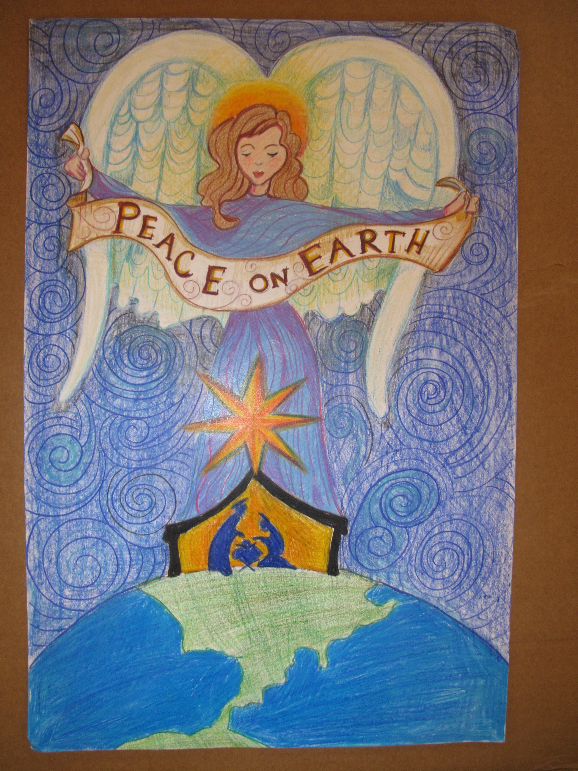 1944x2592 Keep Christ In Christmas Art Winners - Christmas Religious Painting