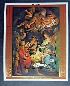 243x300 Niue 1988 Christmas (Religious Art Rubens) Mini Sheet. Mnh. Ebay - Christmas Religious Painting