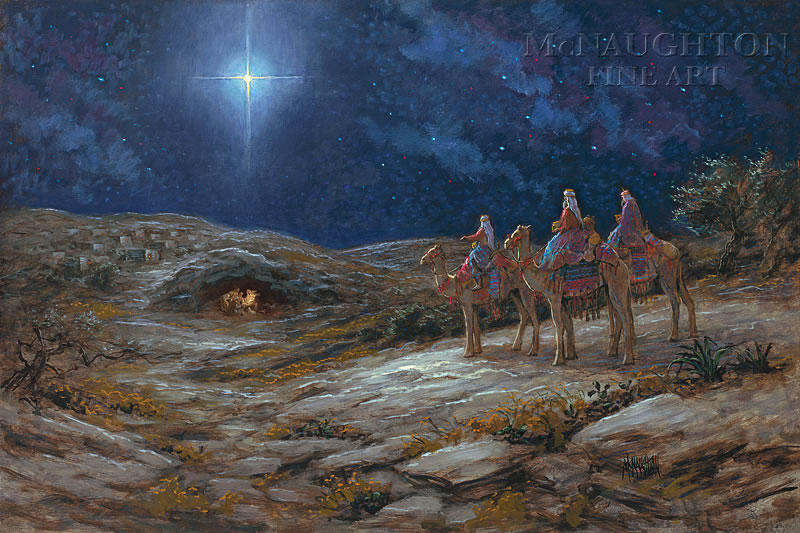 800x533 Religious - Christmas Star Painting