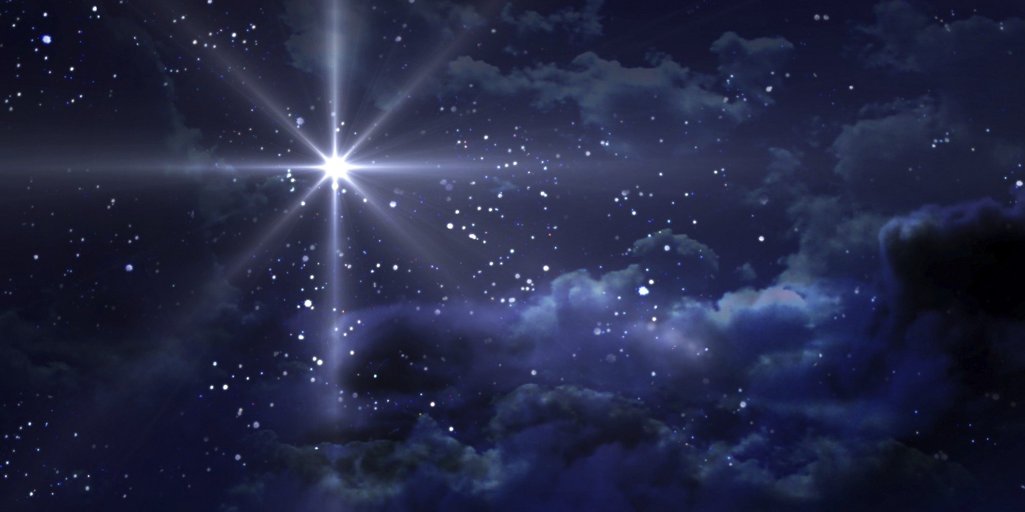 2000x1000 The Social Conscience Of The Saint John's Bible Ii - Christmas Star Painting