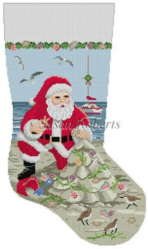 297x500 Needlepointus - Christmas Stocking Painting