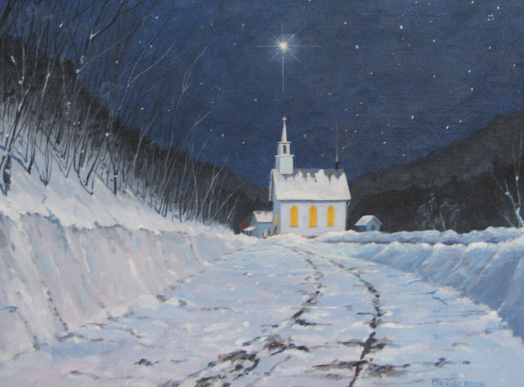 2216x1635 The Gift Of Holiday Themed Art, From Minnesota Artists Twin Cities - Christmas Themed Painting