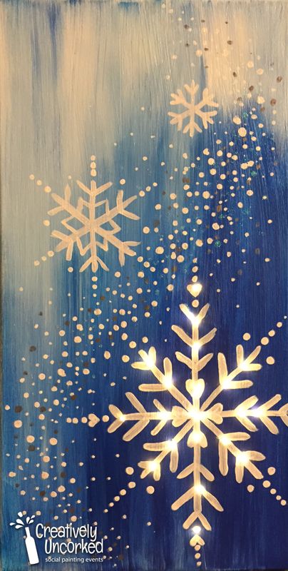 404x800 Christmas Themed Paintings 25 Unique Christmas Canvas Paintings - Christmas Themed Painting