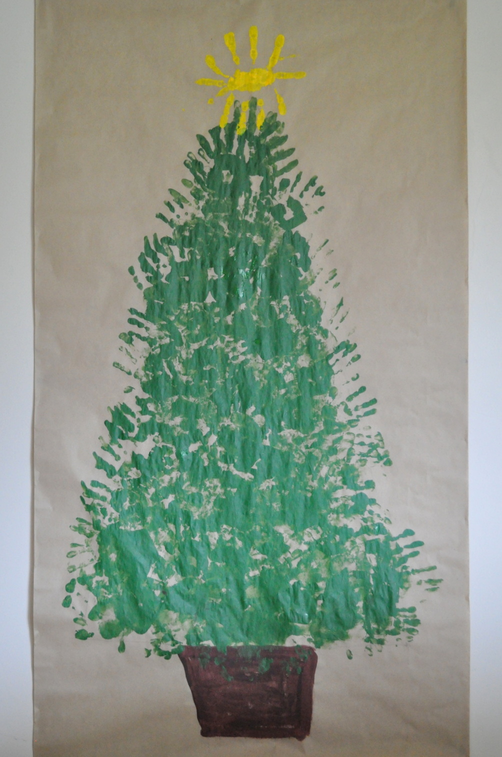 Christmas Tree Painting For Kids at PaintingValley.com | Explore ...