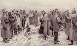 300x180 Christmas Truce Art Fine Art America - Christmas Truce Painting