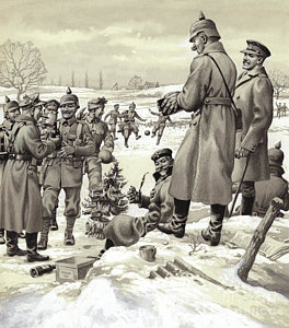 264x300 Christmas Truce Posters Fine Art America - Christmas Truce Painting