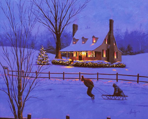 Christmas Vacation Painting at PaintingValley.com | Explore collection