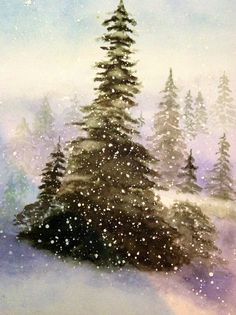 236x315 Pine Cone Original Watercolour Illustration Study Painting - Christmas Watercolor Painting