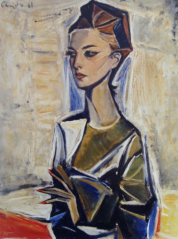 354x475 Christo And Jeanne Claude Most Common Errors - Christo Painting