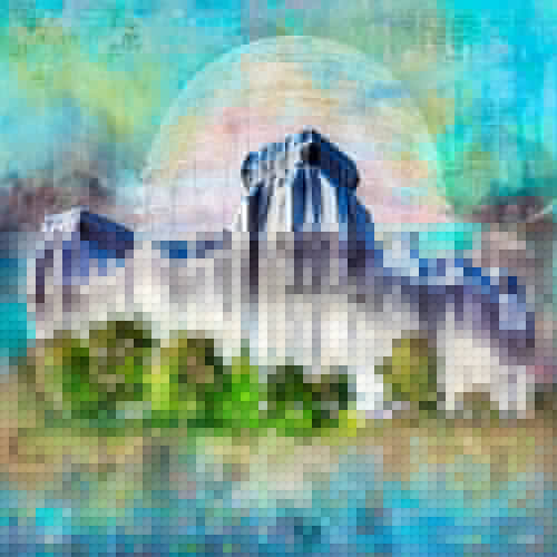 500x500 Exciting Metropolises. Berlinchristo By Andrej Barov (2018 - Christo Painting