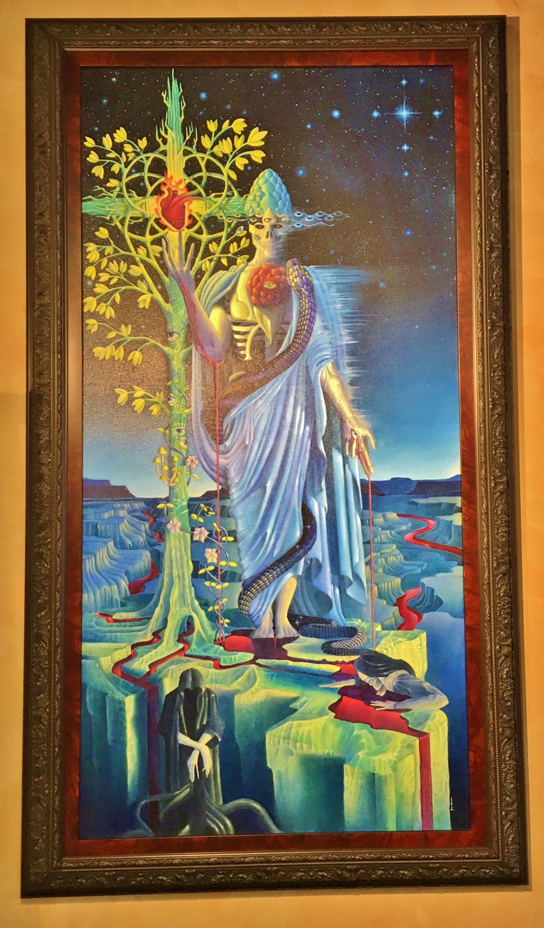 1109x1890 New Painting For Sale! De Frame By Frame - Christo Painting