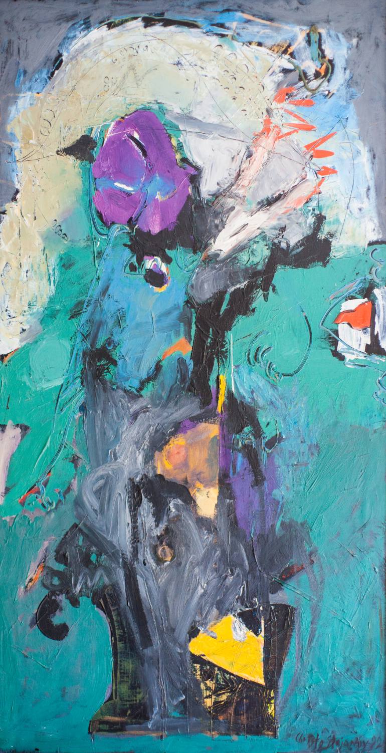 770x1503 Saatchi Art Der Treger Painting By Christo Stojanov - Christo Painting