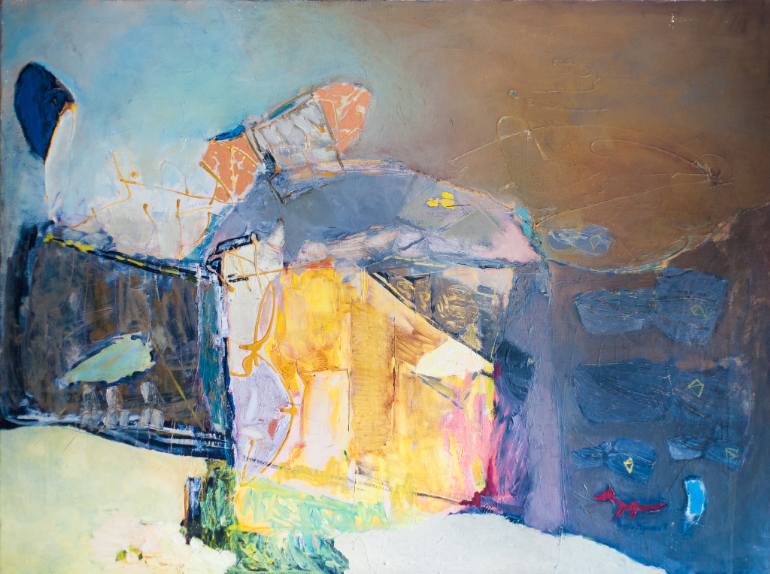 770x574 Saatchi Art Garden Of Paradise Painting By Christo Stojanov - Christo Painting