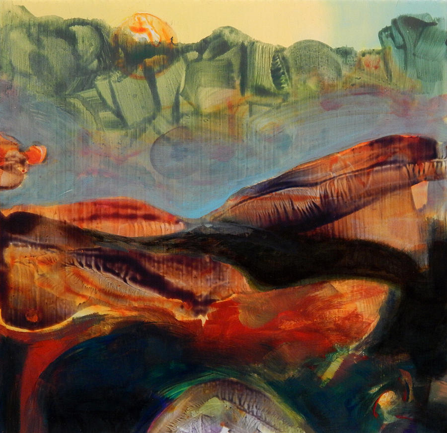 900x873 Sangria De Christo Painting By Daniel Gill - Christo Painting