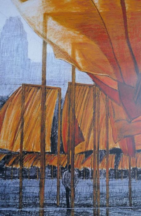 457x700 Christo - Christo Painting