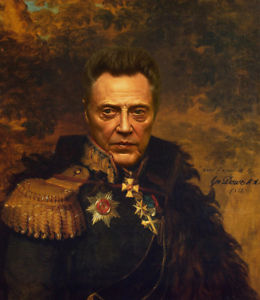 Christopher Walken Painting