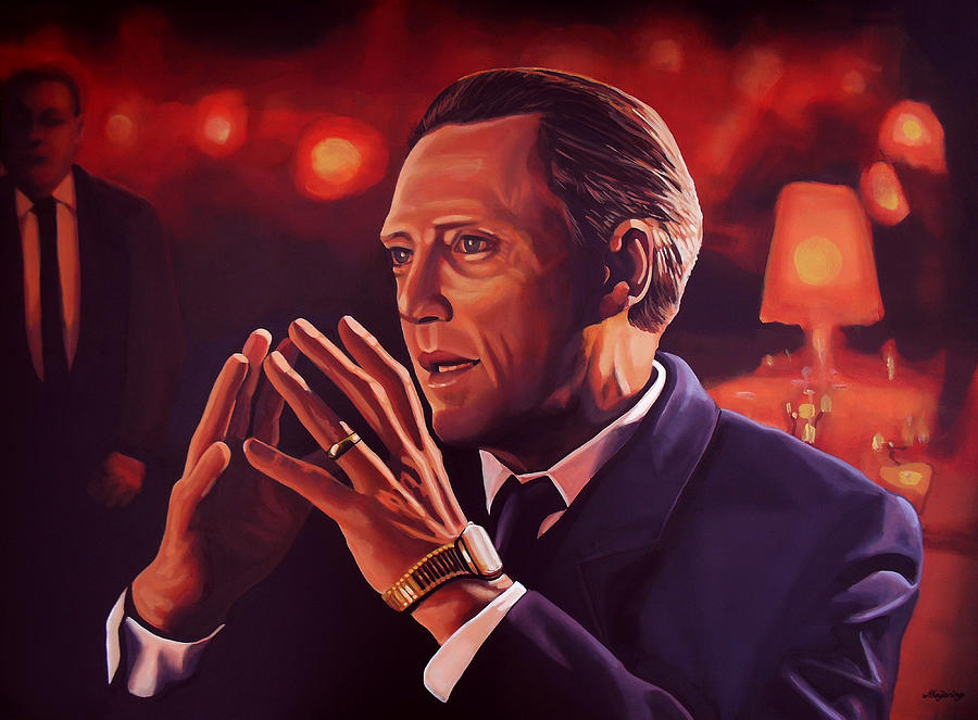900x663 Christopher Walken Painting Painting By Paul Meijering - Christopher Walken Painting