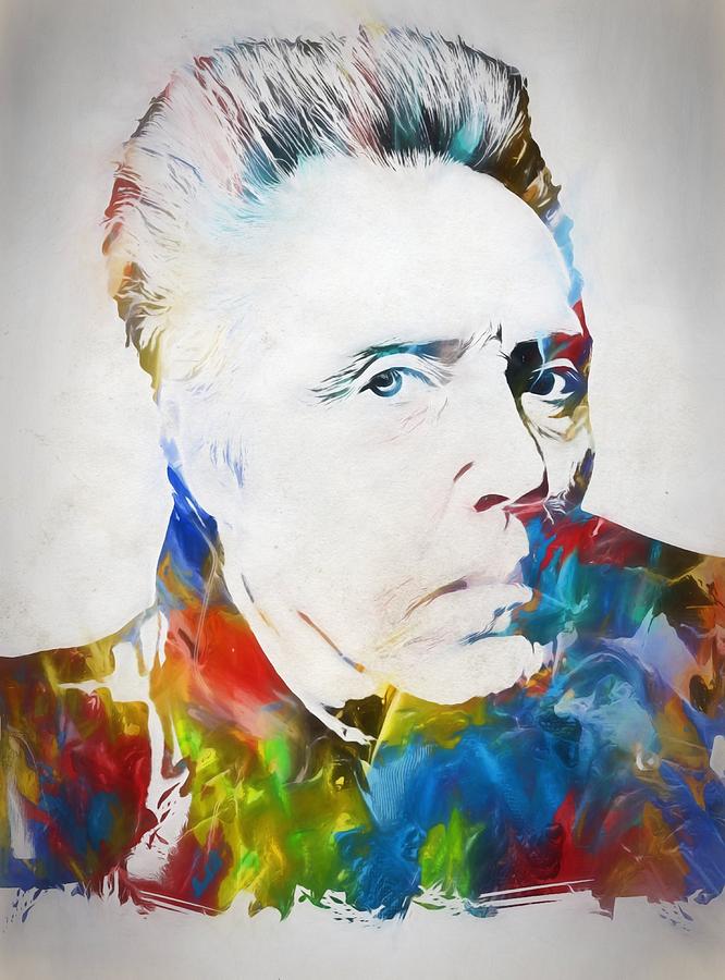 666x900 Christopher Walken Painting By Dan Sproul - Christopher Walken Painting