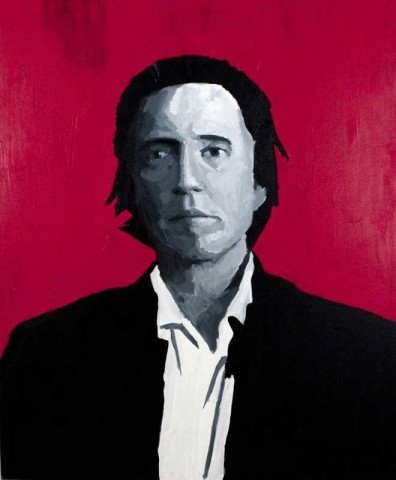 396x480 John W. Codling Paints Christopher Walken Amp Walken Amp Walken - Christopher Walken Painting