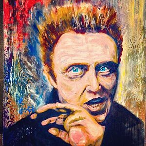 300x300 Christopher Walken Art - Christopher Walken Painting